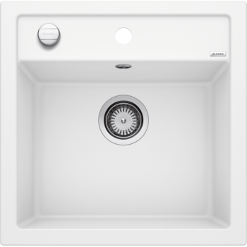 Virtuves Izlietne BLANCO DALAGO 5 SILG PDUR White M.AF SILGRANIT™, PuraDur™, Balta 518524