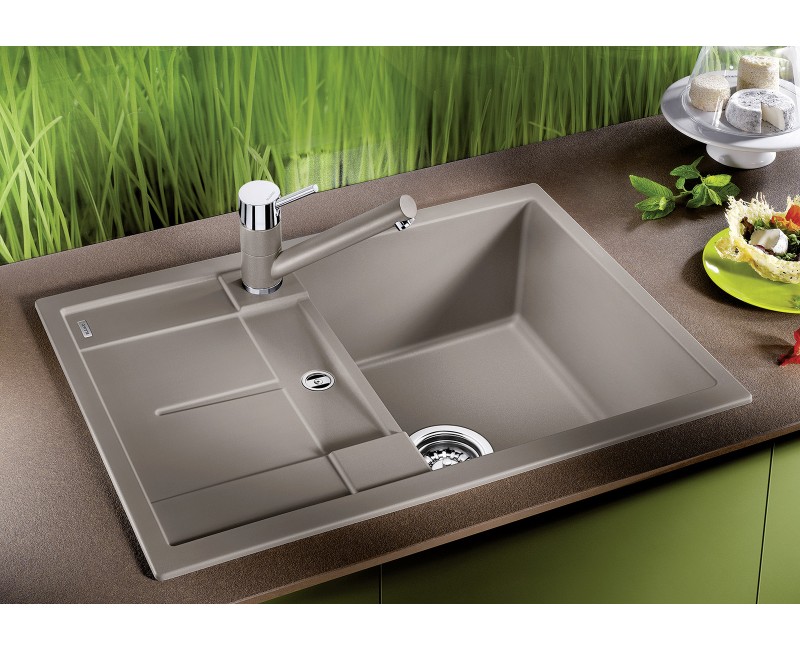 Кухонная мойка BLANCO METRA 45 S Compact SILG PDUR Tartufo O.AF SILGRANIT™ 519569