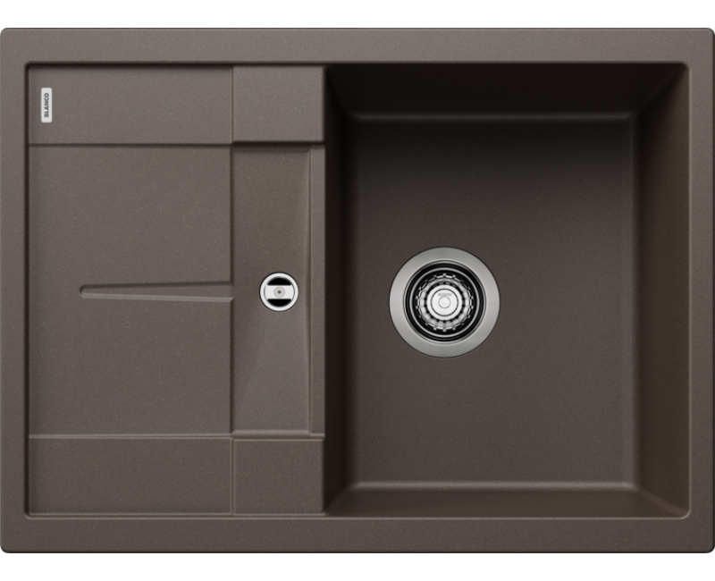 Кухонная мойка BLANCO METRA 45 S Compact SILG PDUR Coffee O.AF SILGRANIT™ 519570