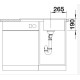 Virtuves izlietne BLANCO SONA 45 S SILG PDUR Coffee O.AF SILGRANIT™ 519670