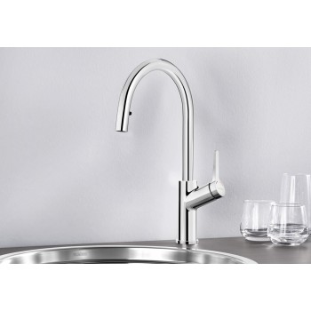 Кухонный смеситель BLANCO CARENA-S Chrome HD 520767