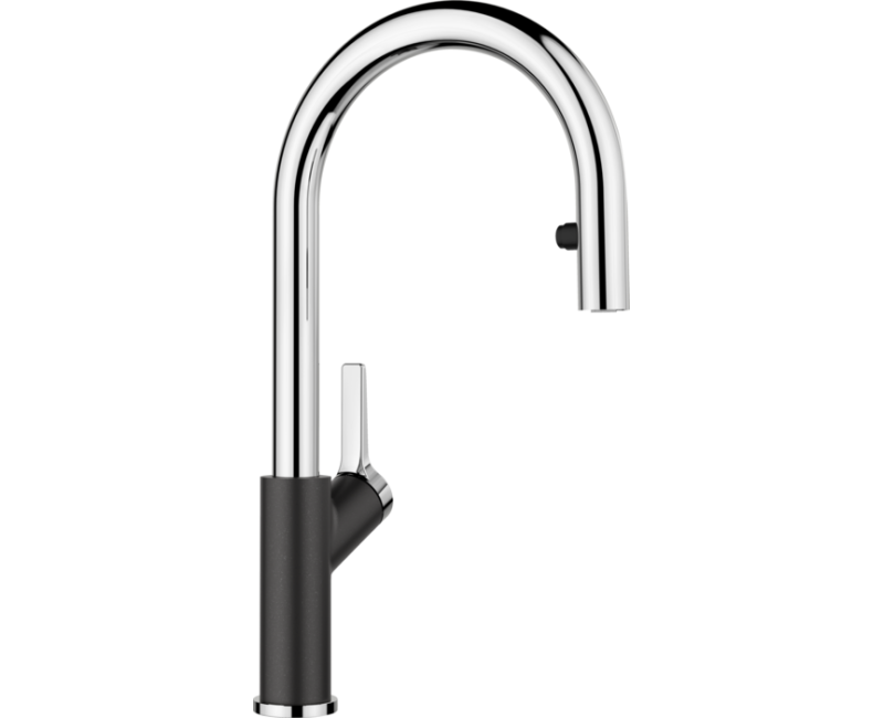 Кухонный смеситель BLANCO CARENA-S Vario Anthracite/Chrome HD 521358