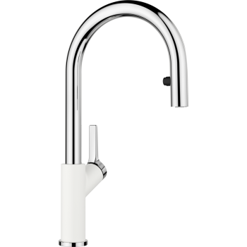 Кухонный смеситель BLANCO CARENA-S Vario Белый/Хром HD 521368