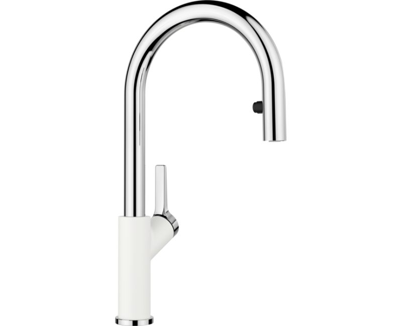Кухонный смеситель BLANCO CARENA-S Vario Белый/Хром HD 521368