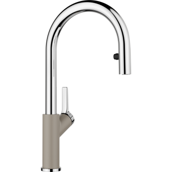 Virtuves maisītājs BLANCO CARENA-S Vario Tartufo/Hromēts HD 521376