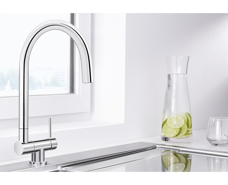 Кухонный смеситель BLANCO CORESSA-F RE Chrome HD 521543