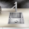 Кухонная мойка BLANCO CLARON 340-IF InFino O.AF из нержавеющей стали, глянцевая сатинировка 521570