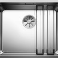 Кухонная мойка BLANCO ETAGON 500-U SATIN InFino O.AF Нержавеющая сталь, глянцевый сатин 521841