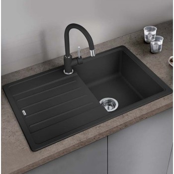 Virtuves izlietne BLANCO LEGRA 45 S SILG Anthracite O.ZUB O.AF  SILGRANIT™ 522201