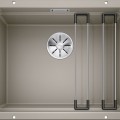Кухонная мойка BLANCO ETAGON 500-U SILG PDUR Tartufo M.ZUB InFino O.AF SILGRANIT™, PuraDur™, Tartufo 522234