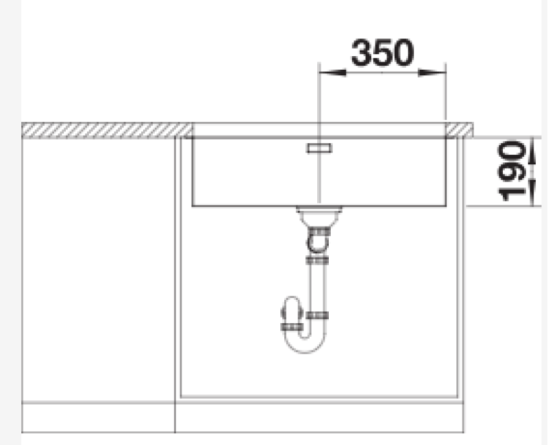 Кухонная мойка BLANCO ANDANO 700-U SATIN InFino O.AF Нержавеющая сталь, глянцевый сатин 522971