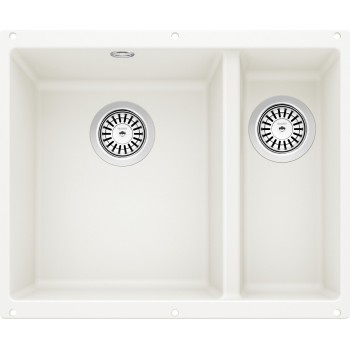 Virtuves Izlietne BLANCO ROTAN 340/160-U LI White O.AF SILGRANIT™, Balta 523078