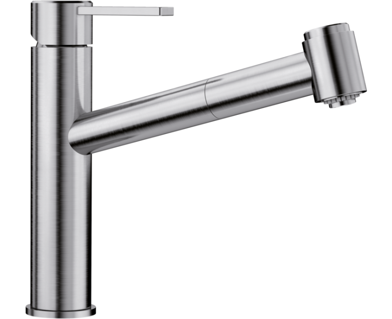 Кухонный смеситель BLANCO AMBIS-S Матовая нержавеющая сталь HD 523119