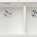 Кухонная мойка BLANCO SUBLINE 430/270-U SILG PDUR White InFino O.AF SILGRANIT™, PuraDur™, White 523155