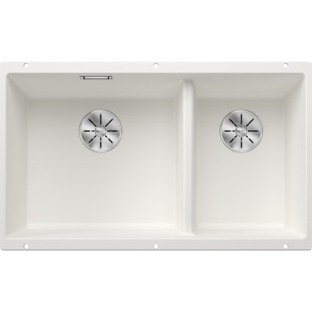 Кухонная мойка BLANCO SUBLINE 430/270-U SILG PDUR White InFino O.AF SILGRANIT™, PuraDur™, White 523155