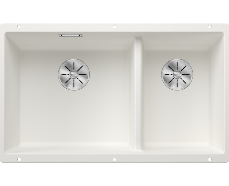 Кухонная мойка BLANCO SUBLINE 430/270-U SILG PDUR White InFino O.AF SILGRANIT™, PuraDur™, White 523155