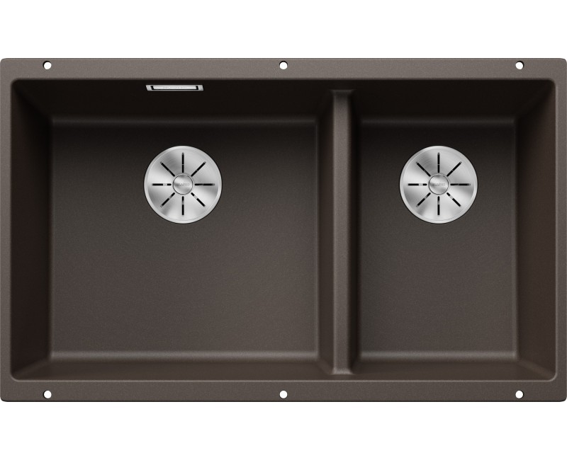 Кухонная мойка BLANCOSUBLINE 430/270-U SILG PDUR Coffee InFino O.AF SILGRANIT™, PuraDur™, Coffee 523160