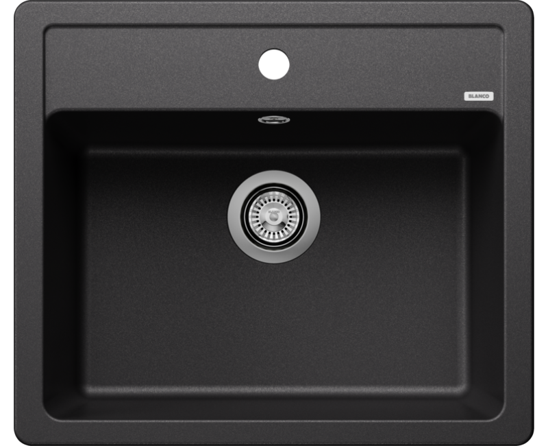 Virtuves izlietne BLANCO LEGRA 6 SILG Black O.ZUB O.AF SILGRANIT™ 526084