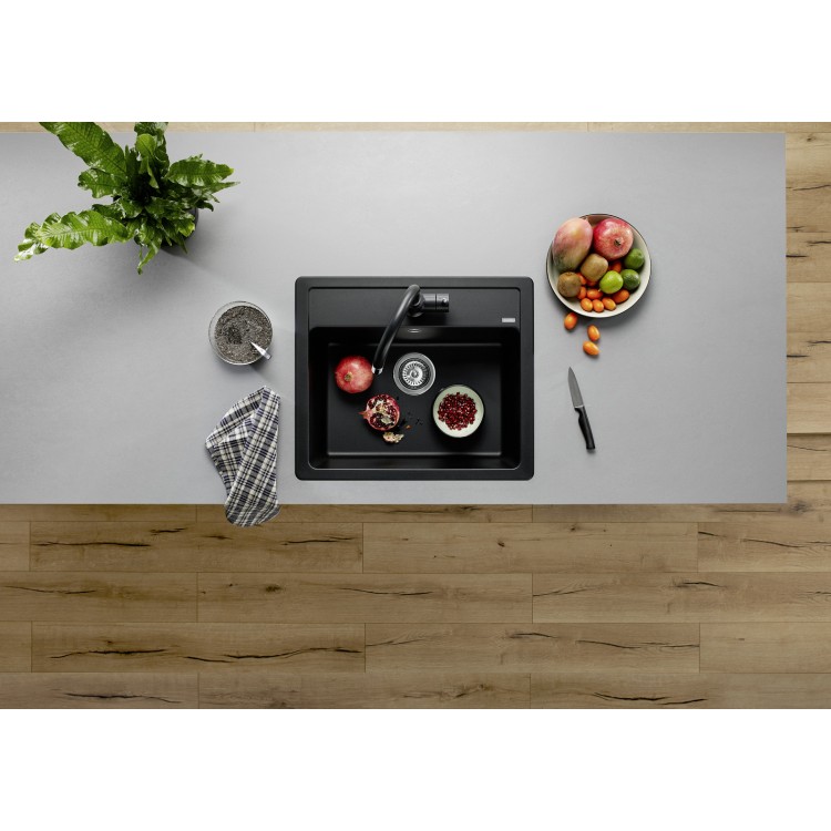 Virtuves izlietne BLANCO LEGRA 6 SILG Black O.ZUB O.AF SILGRANIT™ 526084 Virtuves izlietne BLANCO LEGRA 6 SILG Black O.ZUB O.AF SILGRANIT™ 526084