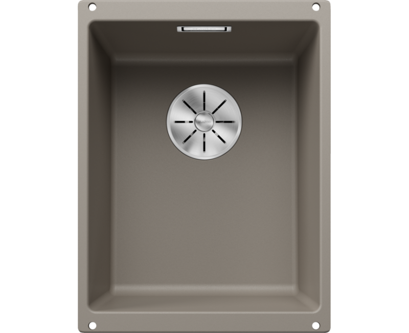 Кухонная мойка BLANCO SUBLINE 320-U SILG PDUR Tartufo InFino O.AF SILGRANIT™, PuraDur™, Tartufo 523414