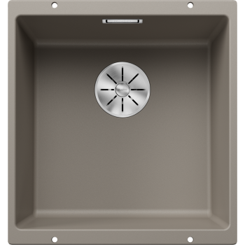 Кухонная мойка BLANCO SUBLINE 400-U SILG PDUR Tartufo InFino O.AF SILGRANIT™,PuraDur™, Tartufo 523429