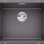 Virtuves Izlietne BLANCO SUBLINE 500-U SILG PDUR Rock grey InFino O.AF SILGRANIT™, PuraDur™, Akmeņu pelēka 523433