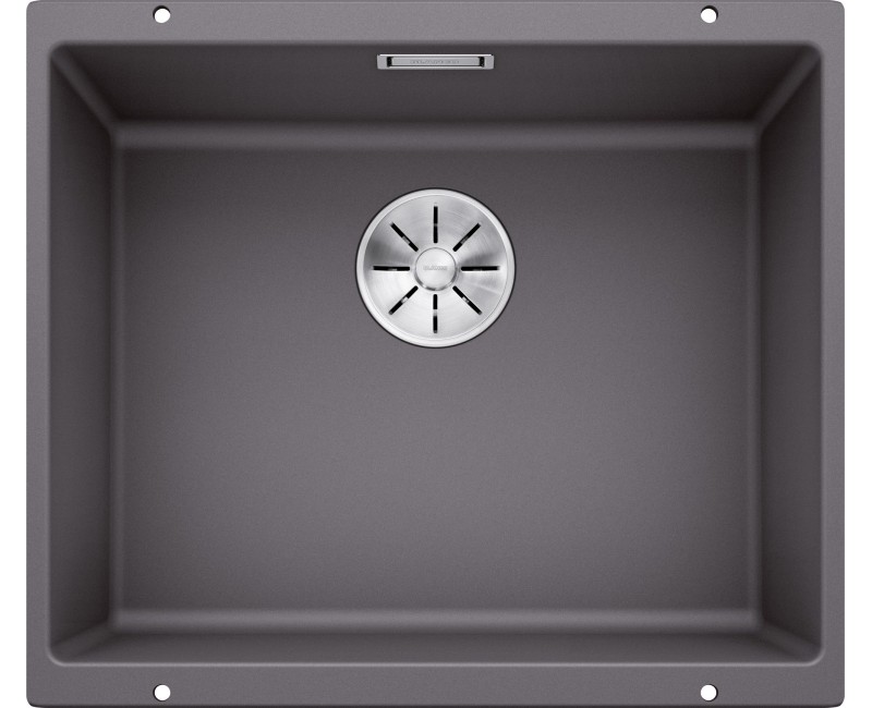 Virtuves Izlietne BLANCO SUBLINE 500-U SILG PDUR Rock grey InFino O.AF SILGRANIT™, PuraDur™, Akmeņu pelēka 523433