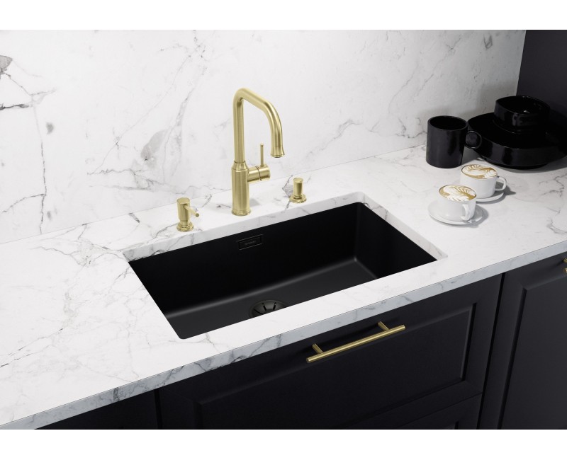 Кухонная мойка BLANCO SUBLINE 700-U SILG PDUR Anthracite InFino O.AF SILGRANIT™, PuraDur™, Anthracite 523442