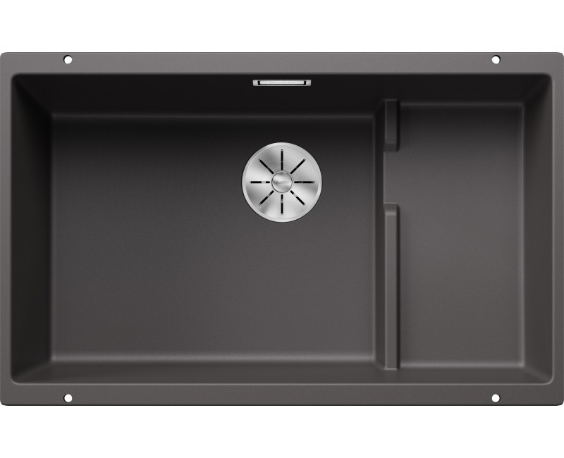 Кухонная мойка BLANCOSUBLINE 700-U Level SILG PDUR Rock grey M.ZUB InFino O.AF SILGRANIT™, PuraDur™, Stone grey 523453