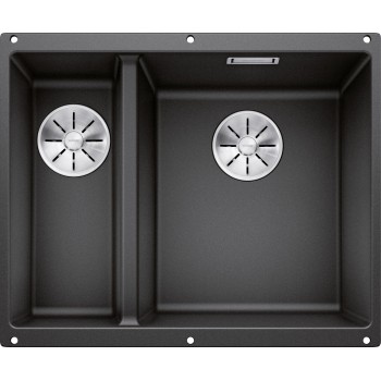 Кухонная мойка BLANCOSUBLINE 340/160-U RE SILG PDUR Anthracite InFino O.AF SILGRANIT™, PuraDur™, Anthracite 523558