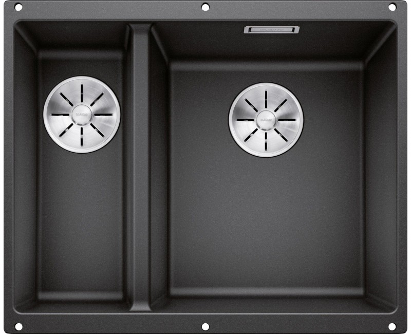Кухонная мойка BLANCOSUBLINE 340/160-U RE SILG PDUR Anthracite InFino O.AF SILGRANIT™, PuraDur™, Anthracite 523558