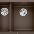 Кухонная мойка BLANCOSUBLINE 340/160-U RE SILG PDUR Coffee InFino O.AF SILGRANIT™, PuraDur™, Coffee 523567