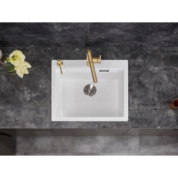 Virtuves Izlietne BLANCO Pleon 6 SILG White InFino M.AF SILGRANIT™, Balta 523690