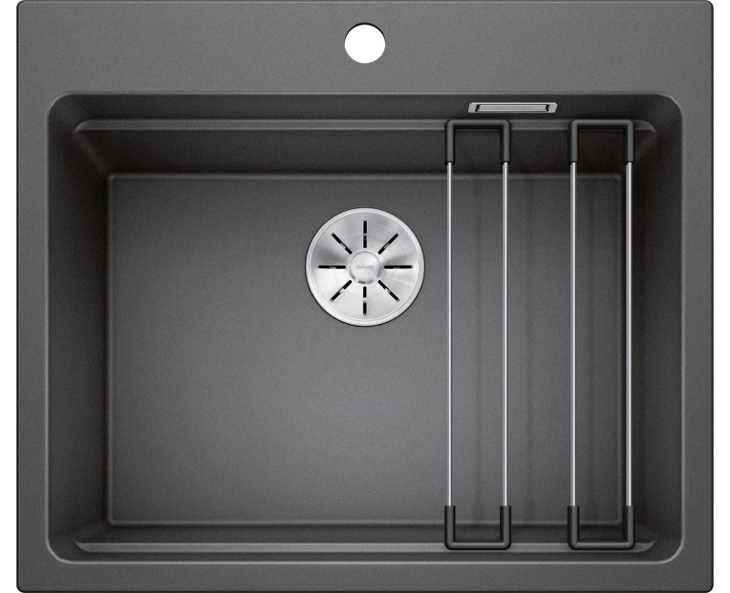 Кухонная мойка BLANCOETAGON 6 PDUR Anthracite M.ZUB InFino O.AF SILGRANIT™, PuraDur™, Anthracite 524539