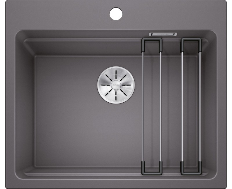 Virtuves Izlietne BLANCO ETAGON 6 PDUR Rock grey M.ZUB InFino O.AF SILGRANIT™, PuraDur™, Akmeņu pelēka 524540