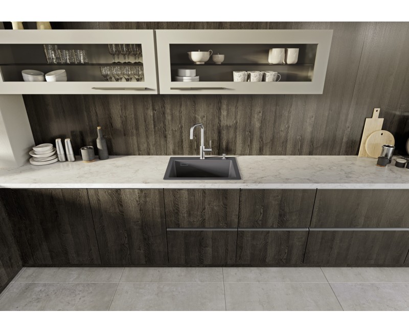 Кухонная мойка BLANCO PALONA 6 Ceramic PPLUS Basalt InFino M.AF Ceramic, PuraPlus™, Basalt (Ceramic) 524737