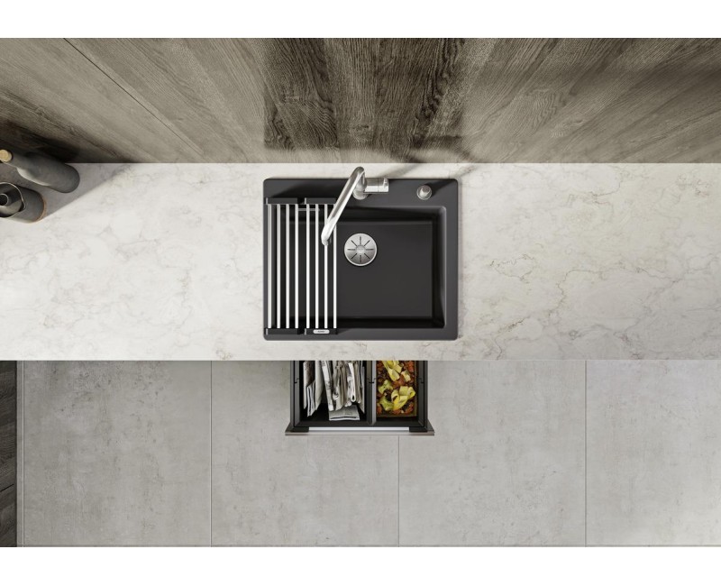 Кухонная мойка BLANCO PALONA 6 Ceramic PPLUS Basalt InFino M.AF Ceramic, PuraPlus™, Basalt (Ceramic) 524737