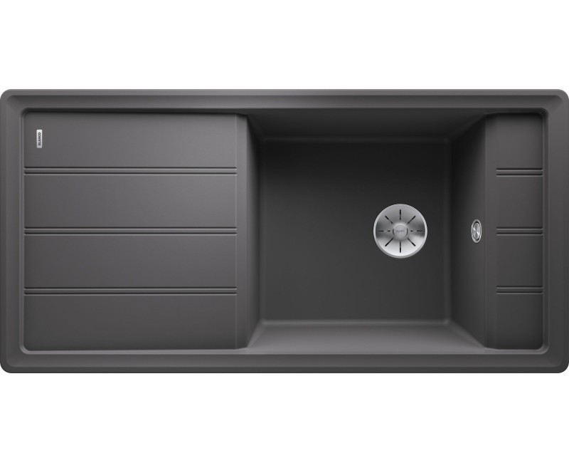 Кухонная мойка BLANCO FARON XL 6 S SILG PDUR Серый камень O.ZUB O.AF SILGRANIT™, PuraDur™, Серый камень 524804
