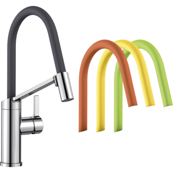 Virtuves maisītājs BLANCO VIU-S Hromēts HD Lava grey/Green/Orange/Yellow 524813