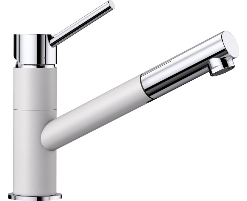 Кухонный смеситель BLANCO KANO-S Белый/хром HD 525040