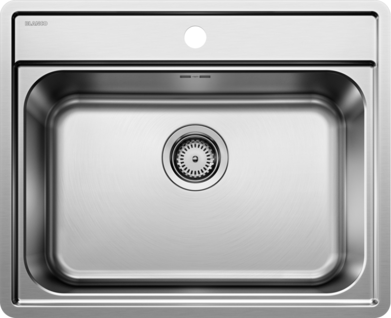 Кухонная мойка BLANCO LEMIS 6-IF 1B O.AF Нержавеющая сталь 525108