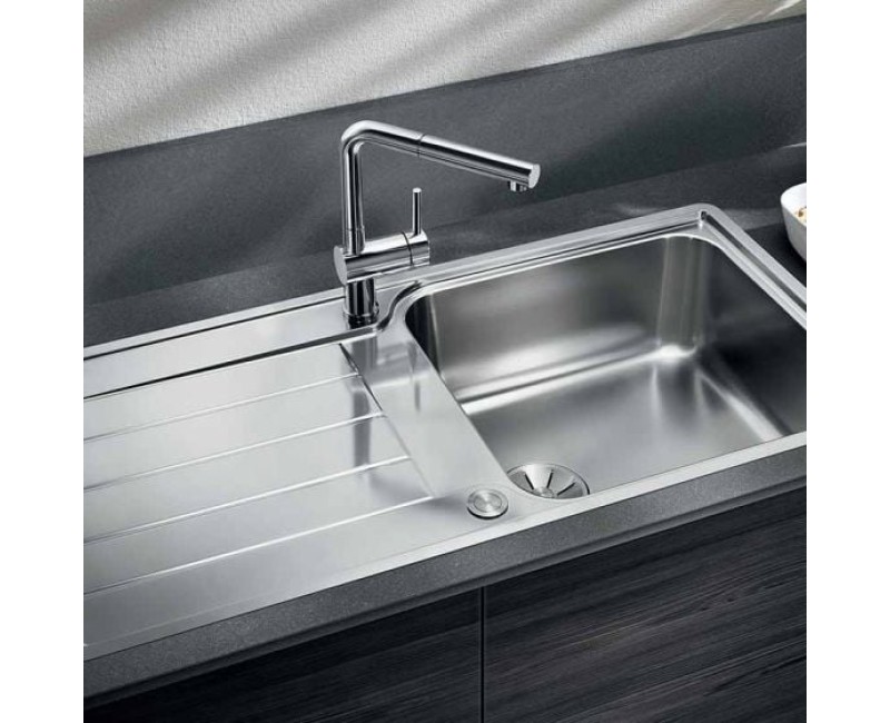 Кухонная мойка BLANCO CLASSIMO XL 6 S-IF RV, матовая, InFino M.AF, нержавеющая сталь, окрашенная поверхность, 525327