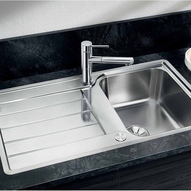 Virtuves izlietne BLANCO CLASSIMO 45 S-IF RV brushed InFino M.AF Nerūsējošā tērauda 525330 Virtuves izlietne BLANCO CLASSIMO 45 S-IF RV brushed InFino M.AF Nerūsējošā tērauda 525330