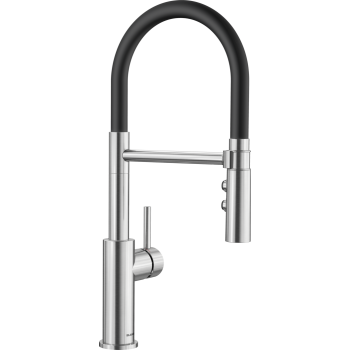 Кухонный смеситель BLANCO CATRIS-S Flexo, отделка из нержавеющей стали 525792