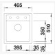 Virtuves izlietne BLANCO DALAGO 45 SILG PDUR Black M.AF SILGRANIT™ 525869 Virtuves izlietne BLANCO DALAGO 45 SILG PDUR Black M.AF SILGRANIT™ 525869
