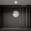 Кухонная мойка BLANCO ETAGON 6 PDUR Black M.ZUB InFino O.AF Black, SILGRANIT™ 525890