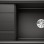 Кухонная мойка BLANCO FARON XL 6 S SILG PDUR Black O.ZUB O.AF Black, SILGRANIT™ 525896