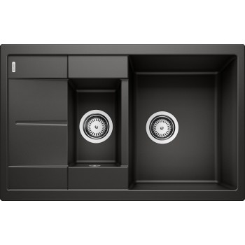 Virtuves Izlietne BLANCO METRA 6 S compact SILG PDUR Black M. AF Melna, SILGRANIT™ 525925