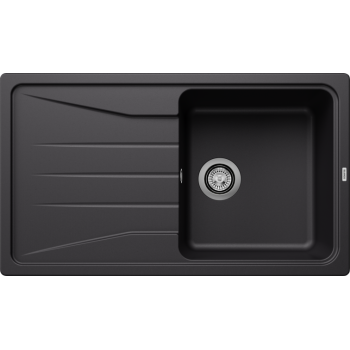 Кухонная мойка BLANCO SONA 5 S SILG PDUR Black O.AF Black, SILGRANIT™ 525972