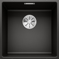 Кухонная мойка BLANCO SUBLINE 400-U SILG PDUR Black InFino O.AF Black, SILGRANIT™ 525990